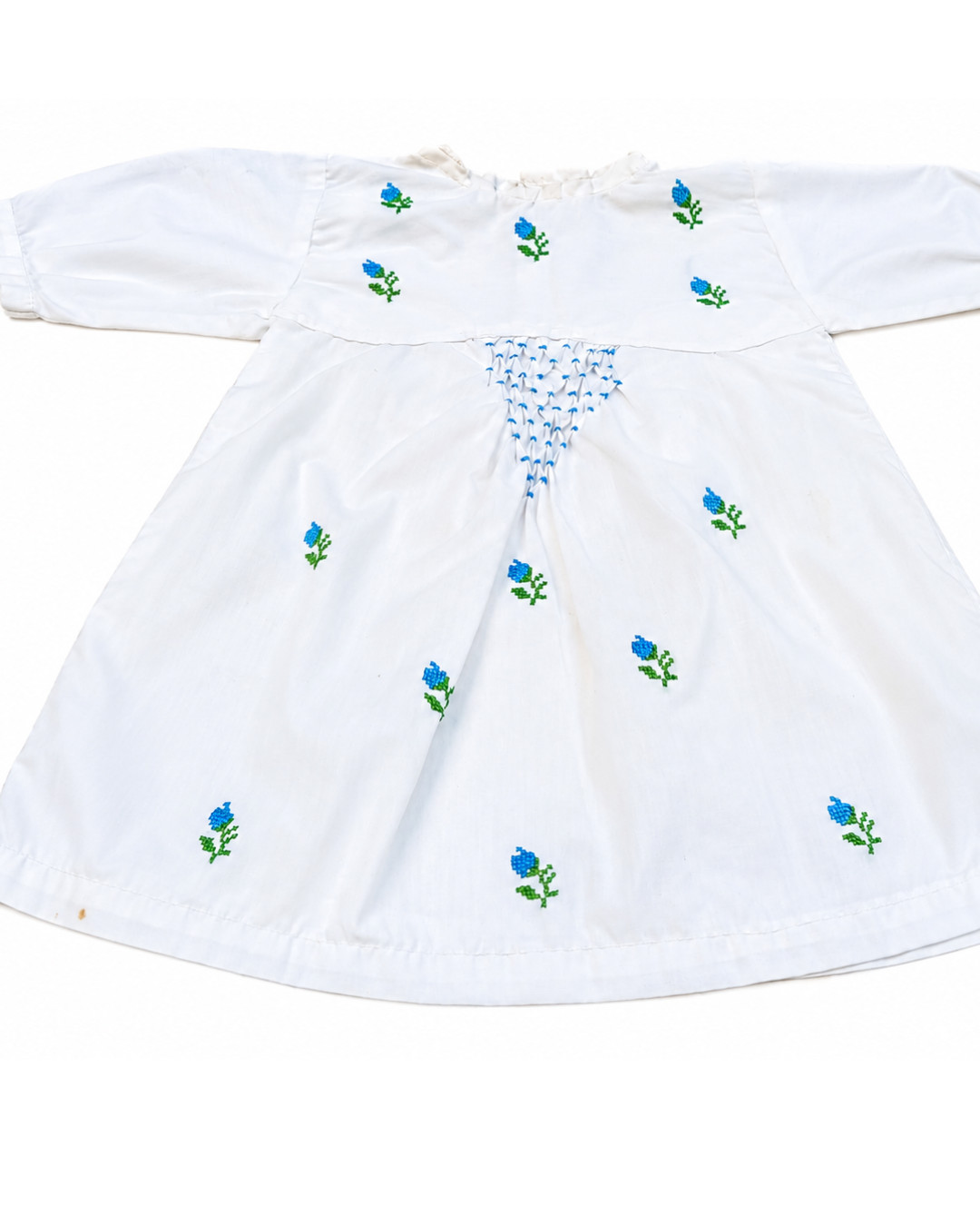 Rare Vintage Palestinian Handmade Child Dress c. 1940s–1960s | Family Heirloom E