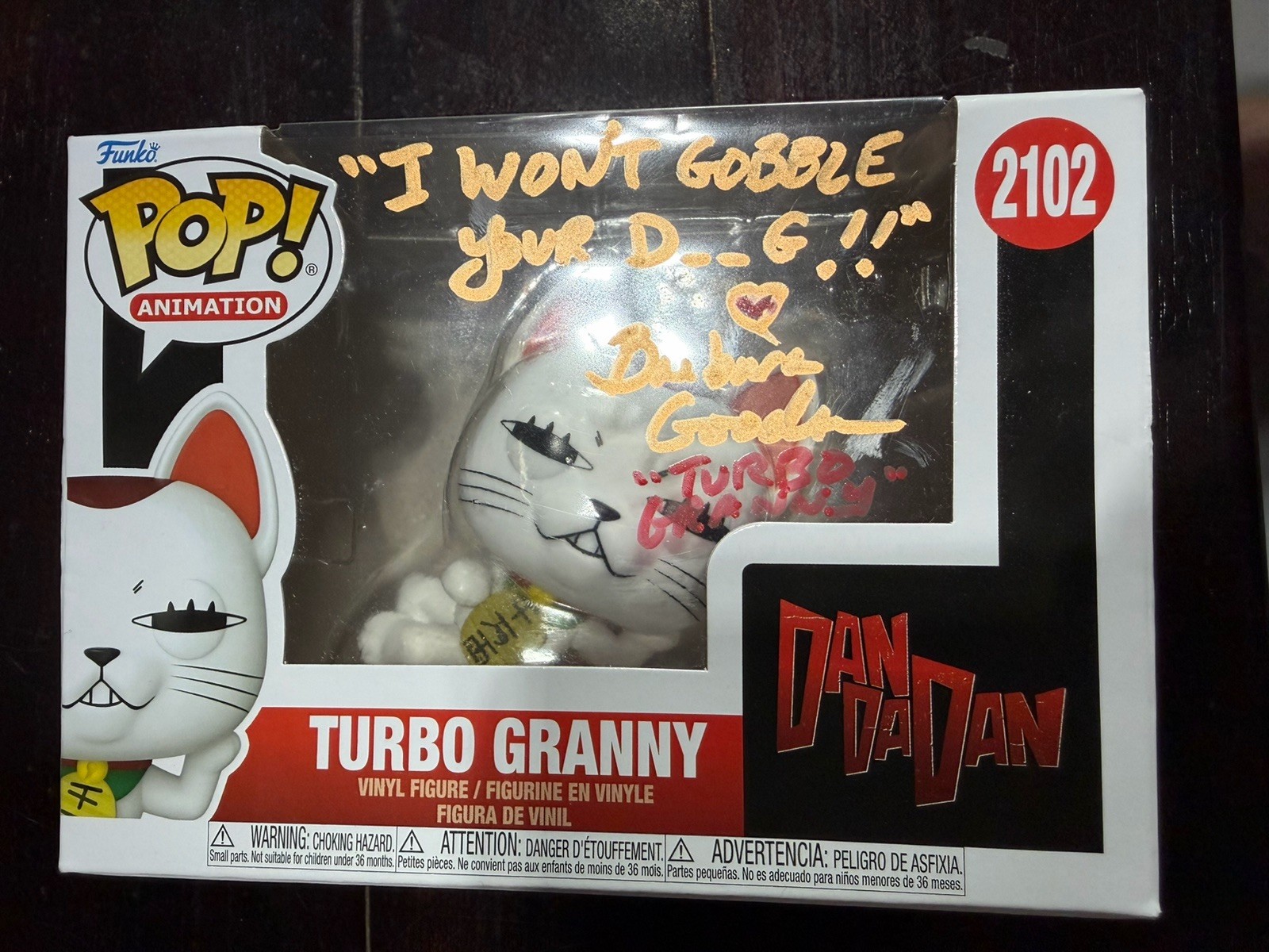 DandaDan Turbo Granny AUTOGRAPH Funko DandaDan Turbo Granny AUTOGRAPH Funko