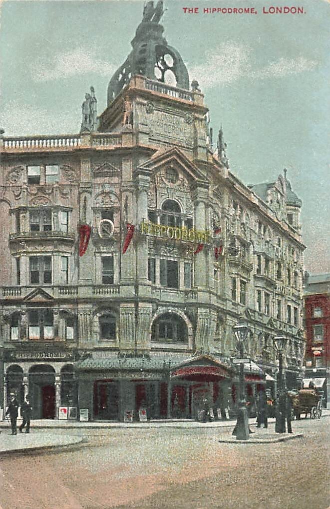Postcard Exterior The Hippodrome London England UK DB