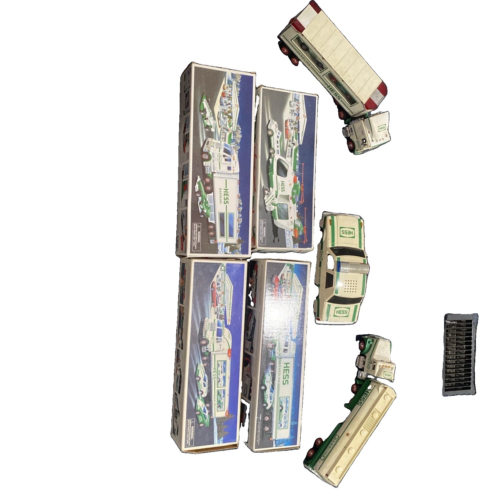 Lot of seven has trucks four in the box no insert