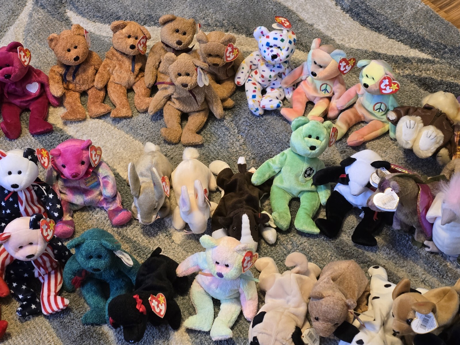 Im Selling My Collection Of Beanie Bears Most Of Them Are Very Rare 
