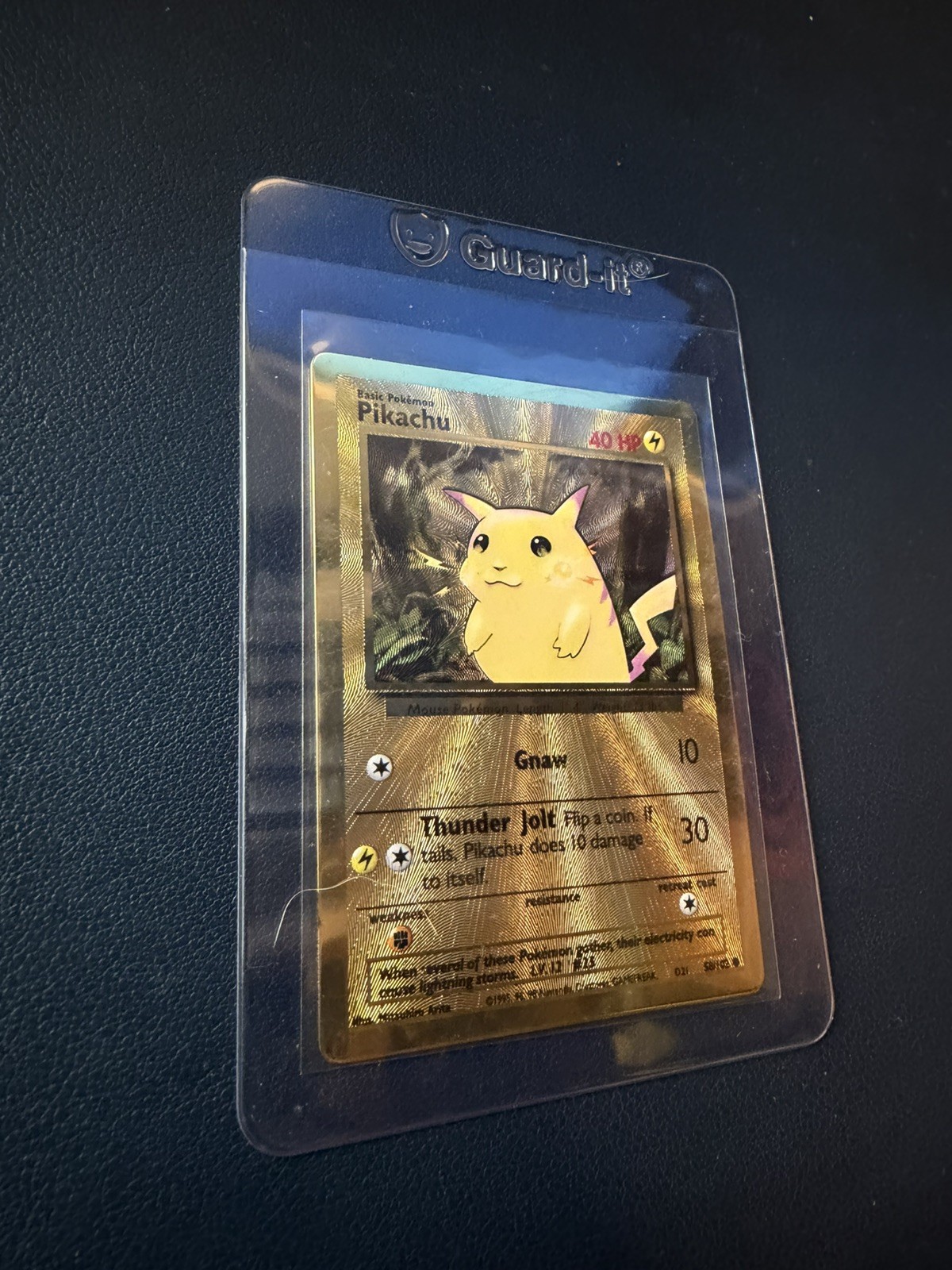 Pikachu - (Celebrations Metal Card) 058/102 Miscellaneous Cards & Products Holo Pikachu - (Celebrations Metal Card) 058/102 Miscellaneous Cards & Products Holo