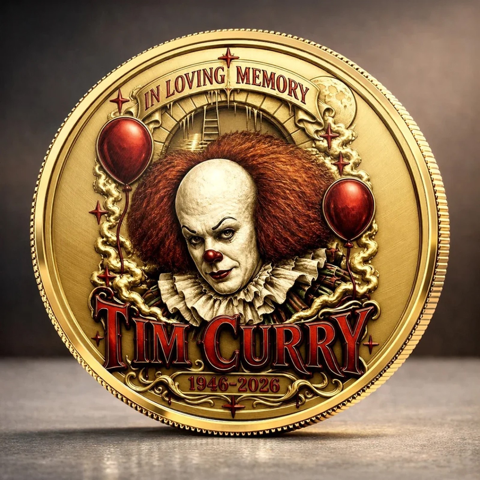 Tim Curry Commemorative Coin - Coin Collection TC001