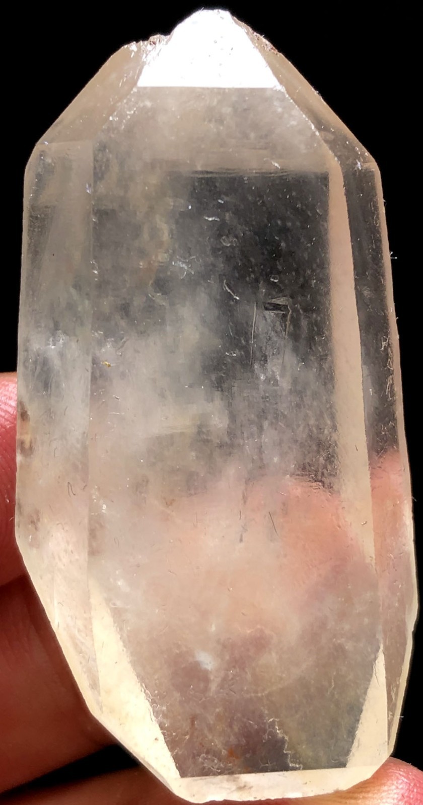 37g 1PC Himalayan crystal Natural Lemurian Quartz Lemurian Crystal Point DT t126