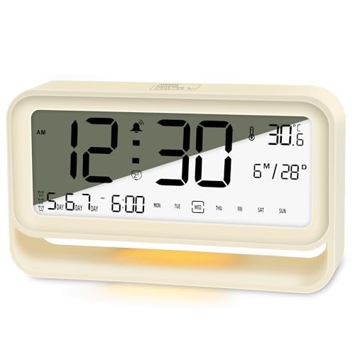 Digital Alarm Clocks Bedside, Digital Clock with 7,09\