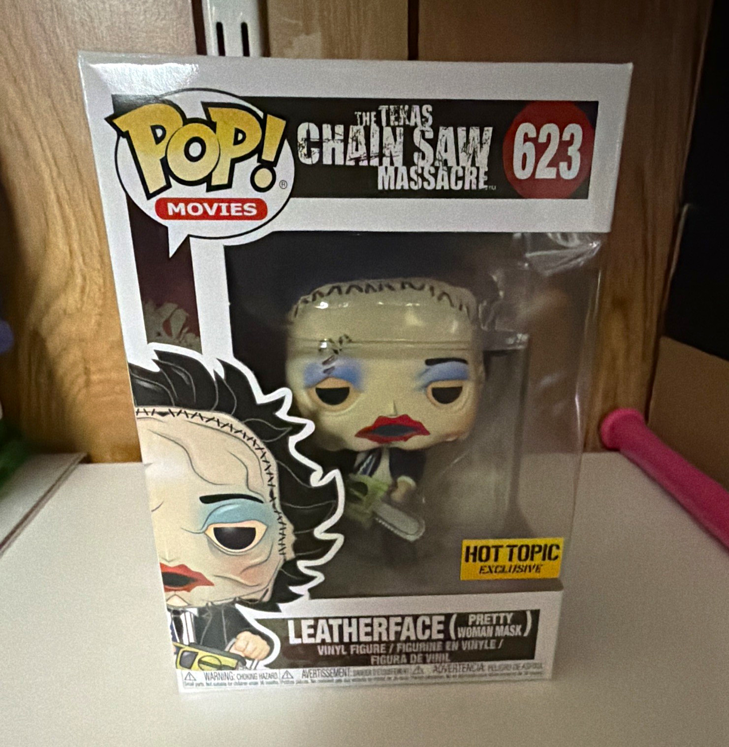 Funko Pop Movies Leatherface Pretty Woman Mask #623 Hot Topic Exclusive