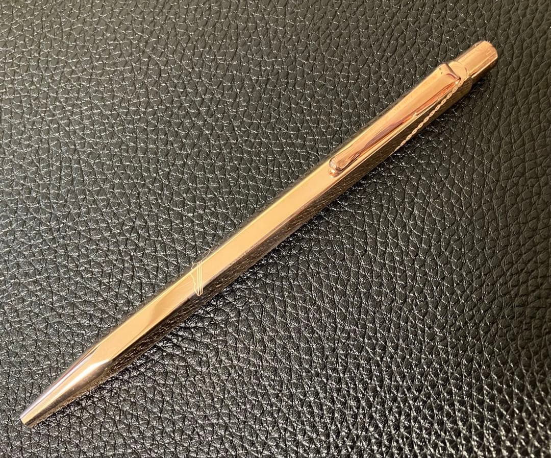 Excellent Caran d\'Ache Ecridor TASAKI Rose Gold Ballpoint Pen Vintage