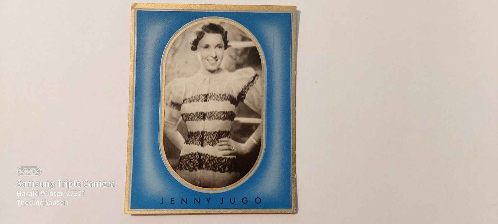 Cigarette Picture Lloyd Jenny Jugo Picture No. 154 25 Pf Colourful Filmmb.