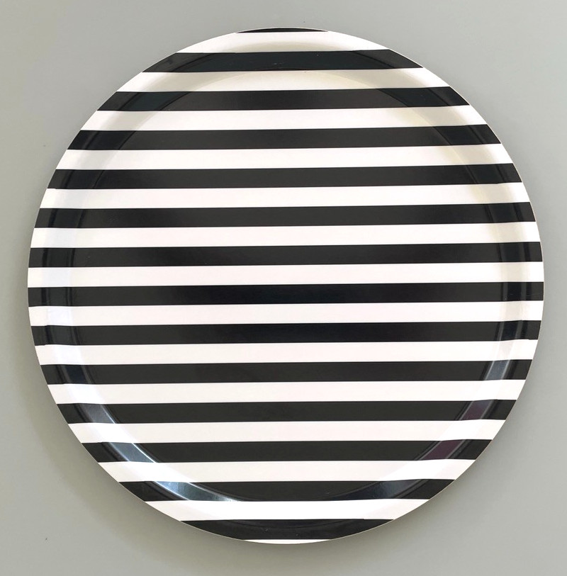 Marimekko Tasaraita 50 Year Anniversary Serving Tray Even Stripes for Equality