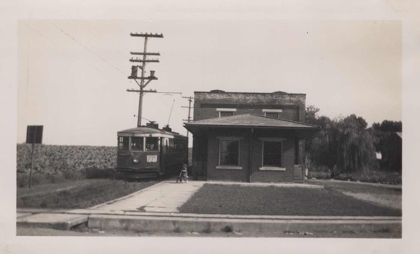 Conestoga Transportation Co Streetcar #69 Lancaster PA 1940s - Original Photo