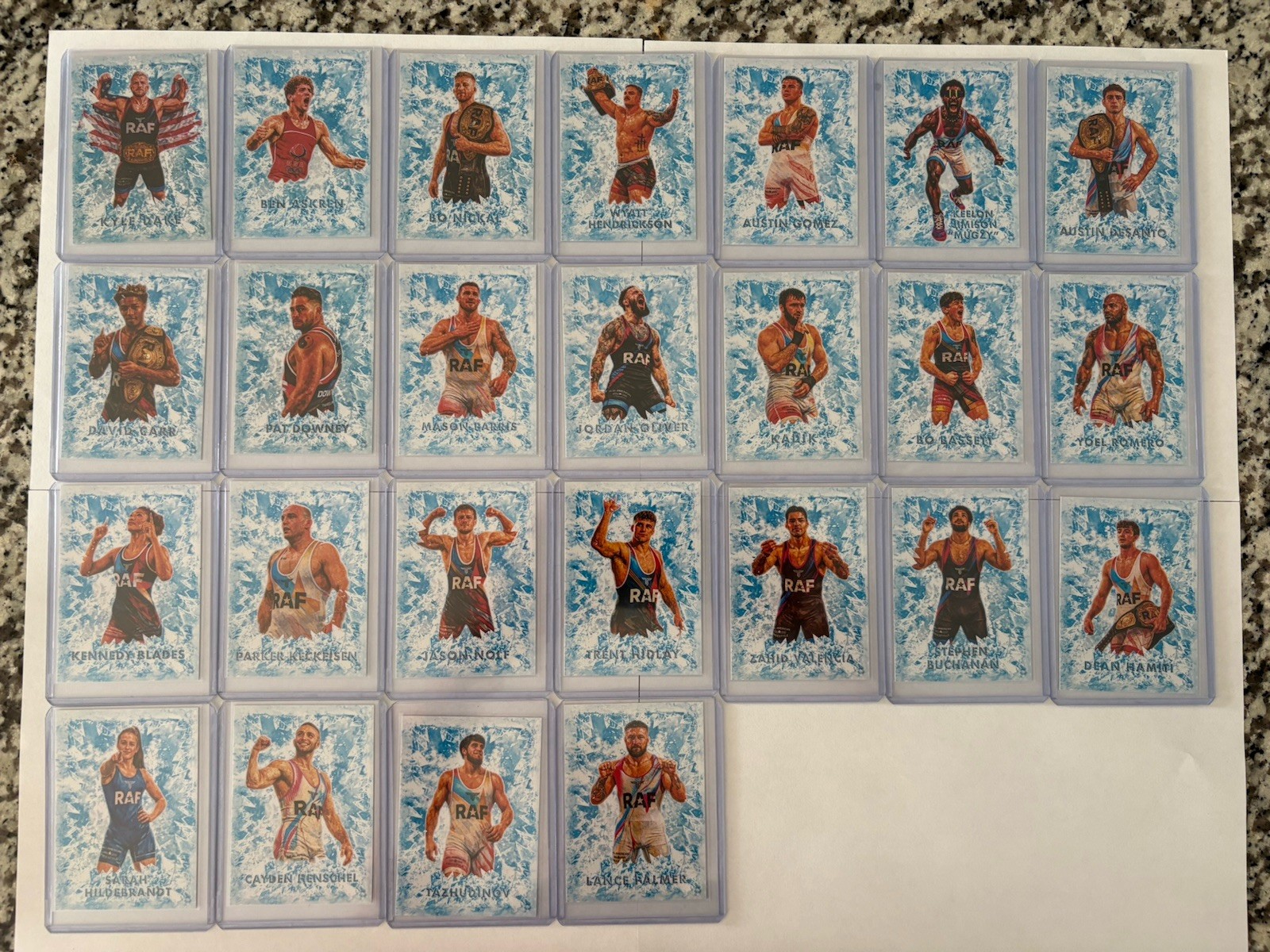RAF Cards complete Set 2nd Edition Immortals 25/25📈