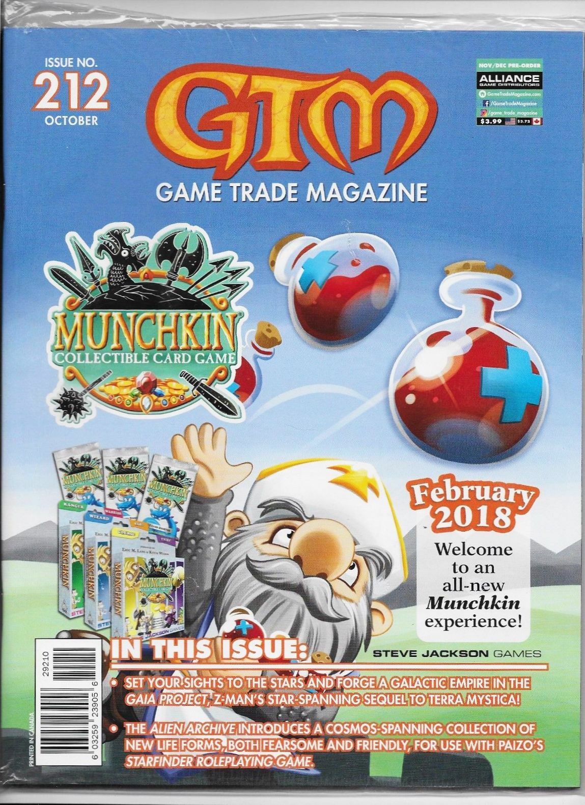 GTM Game Trade Magazine #212 (2017) - New