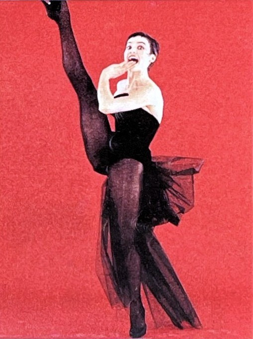 Leslie Caron Photo Spread Jazz Ballet Outfits Collier Ormond Gigli Vtg Mag Image