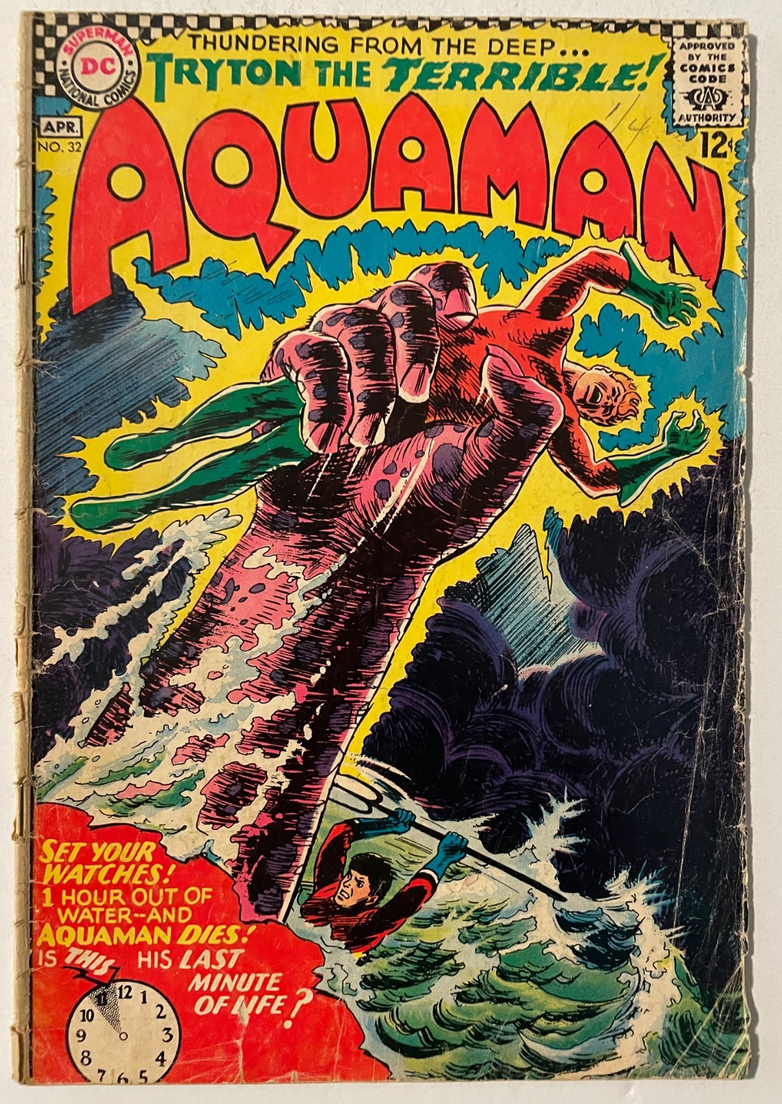 Aquaman 32 DC Comics 1967 2.0 Good