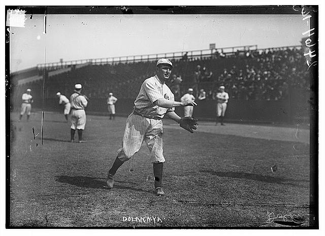 Photo:New York NY 1912 Albert Cozy Dolin Hilltop Park Baseball Yankees