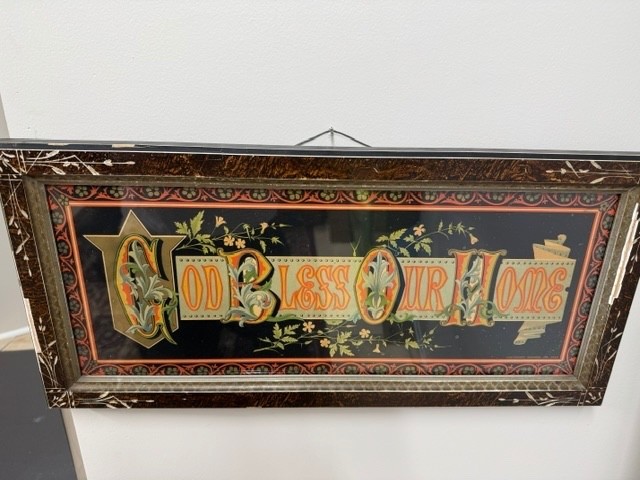 ANTIQUE EASTLAKE LITHOGRAPH \
