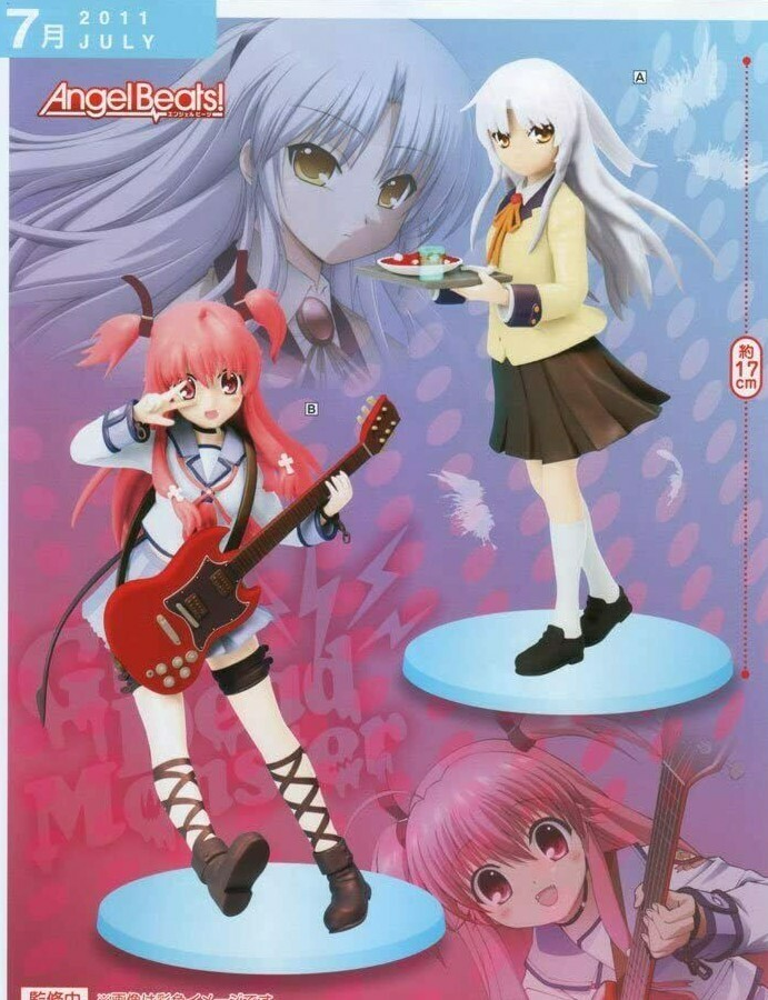  Tenshi Kanade Yui Set Angel Beats Scene Figure Anime Toy 160mm set 2 figures