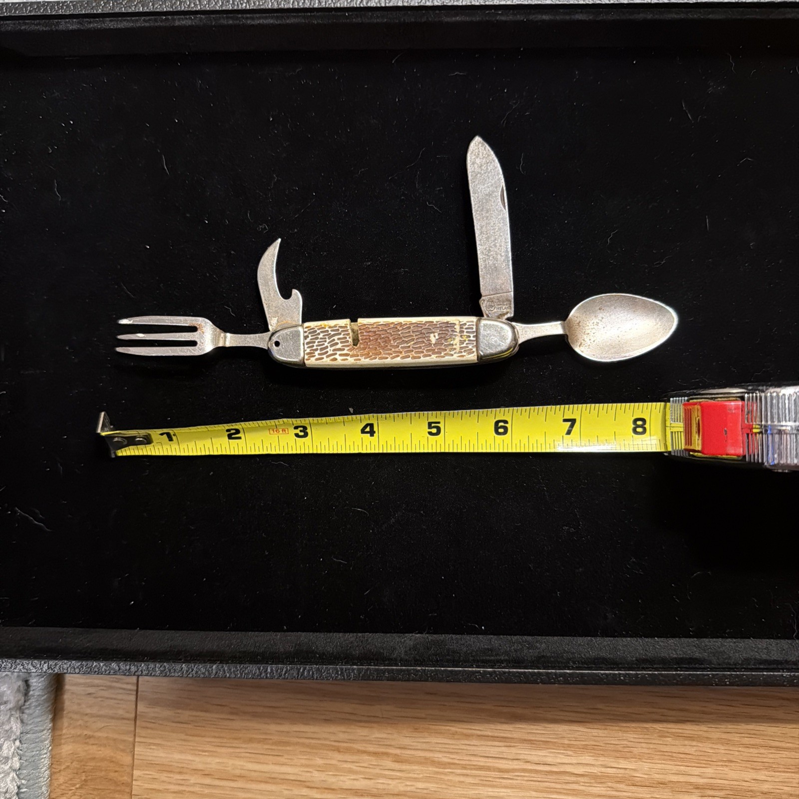 Vintage Jowika Republic of Ireland Pocket Knife With Spoon Fork, great condition