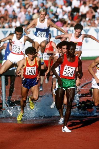 Julius Korir Kenya Athletics 1983 W/C Photo