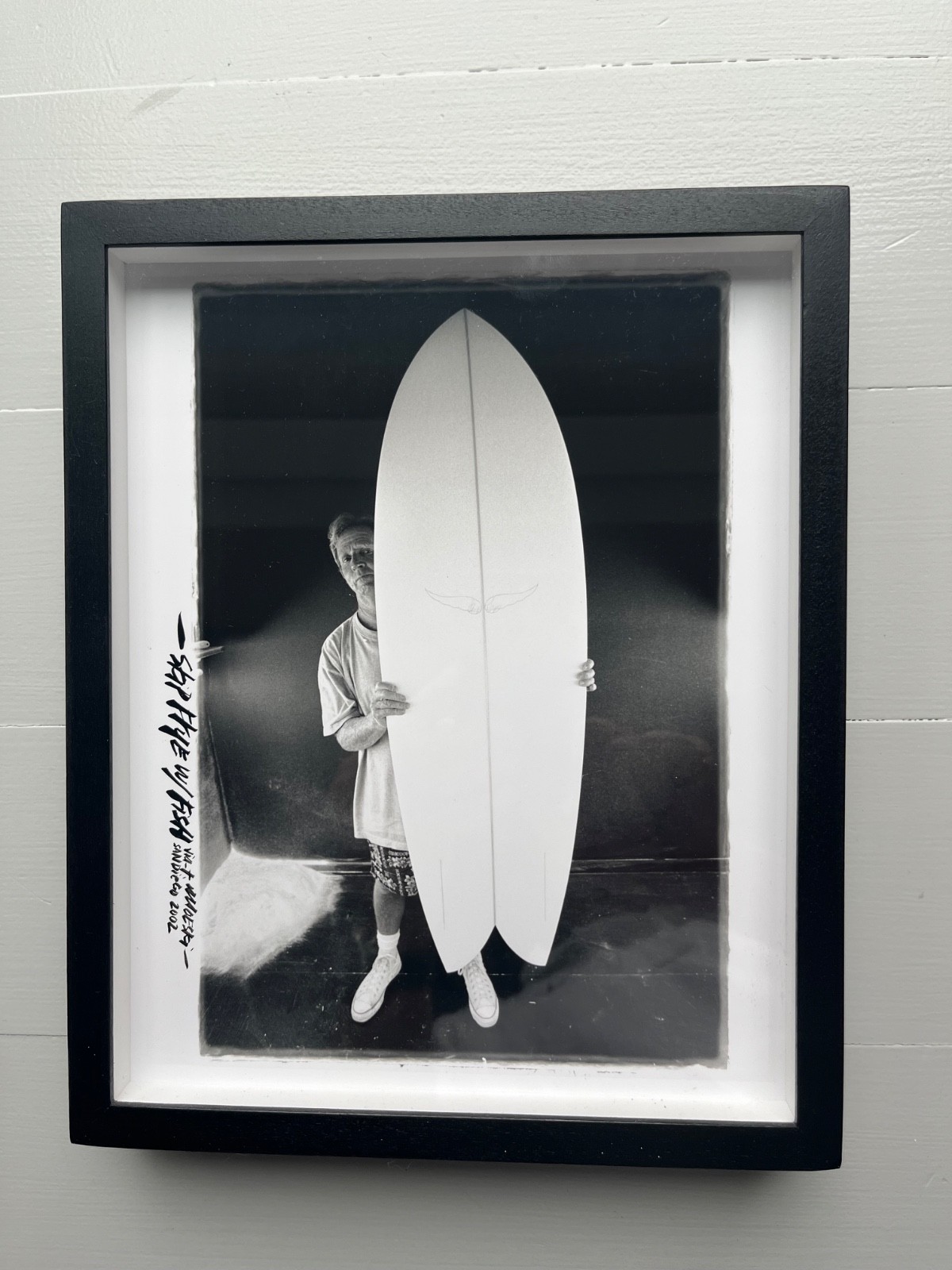 Thomas Campbell Photograph Skip Frye w/Fish original