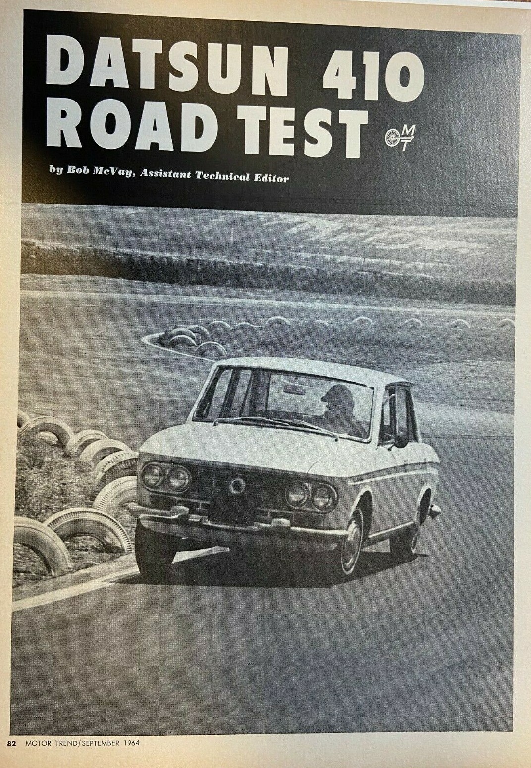 1964 Datsun 410 Road Test illustrated
