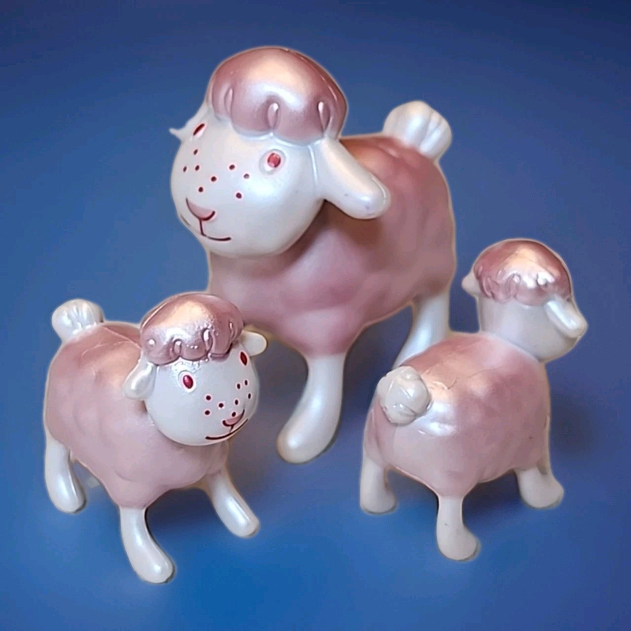 Ultra Rare Zapf Creations Baby Annabel Vinyl Sheep Mom & Babies