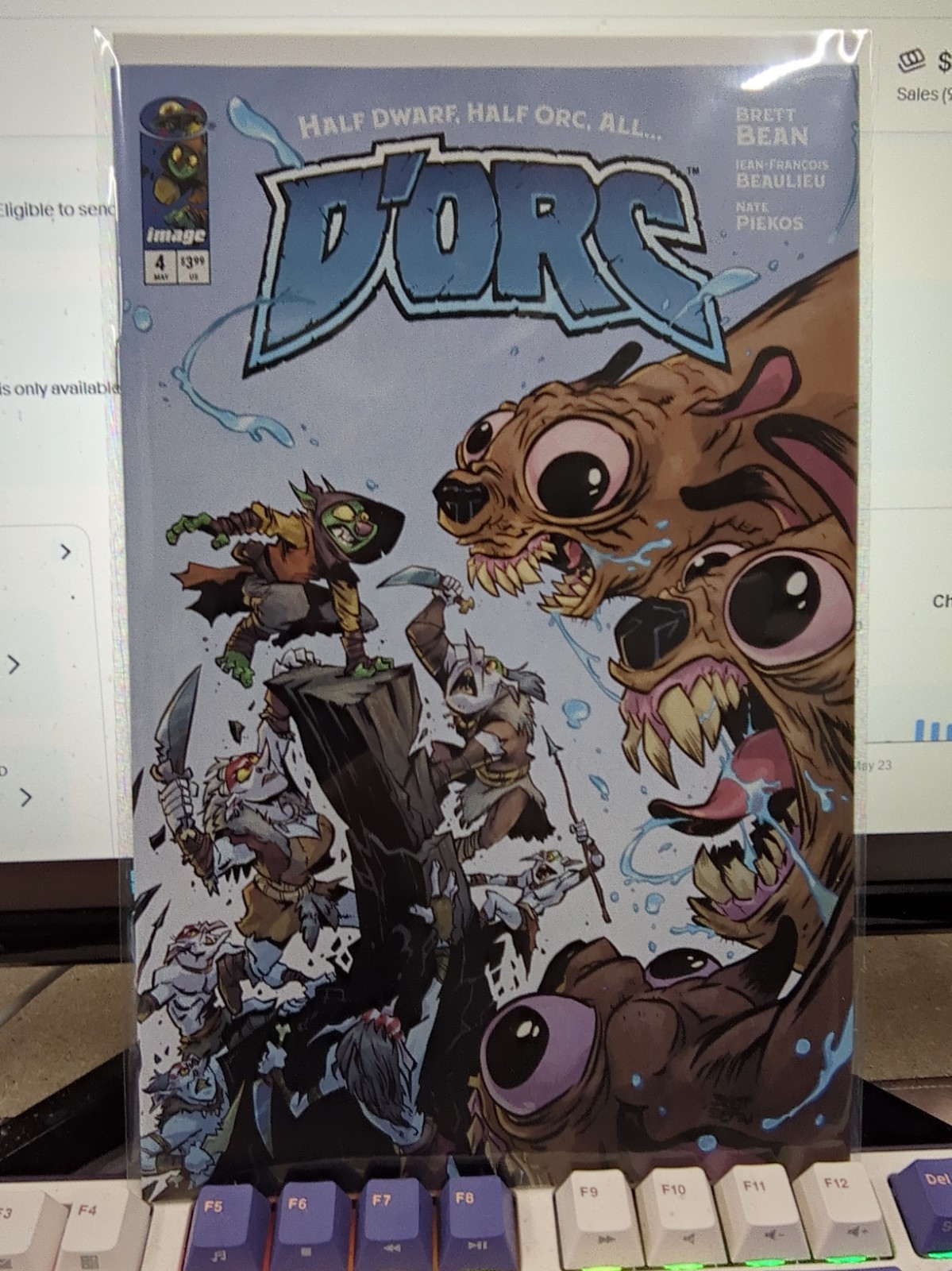 D'ORC #4 1st Print Cover A Brett Bean Image Comics 2026 DORC