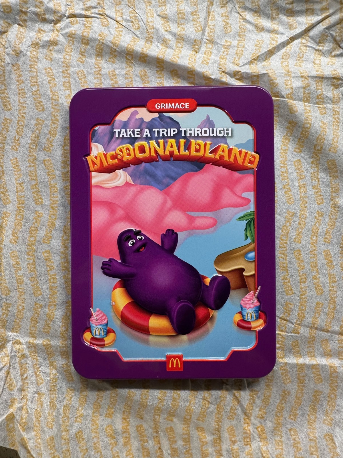 2025 McDONALD'S Collector Mcdonaldland Tins Mcdonald Land Adult Happy Meal Toys