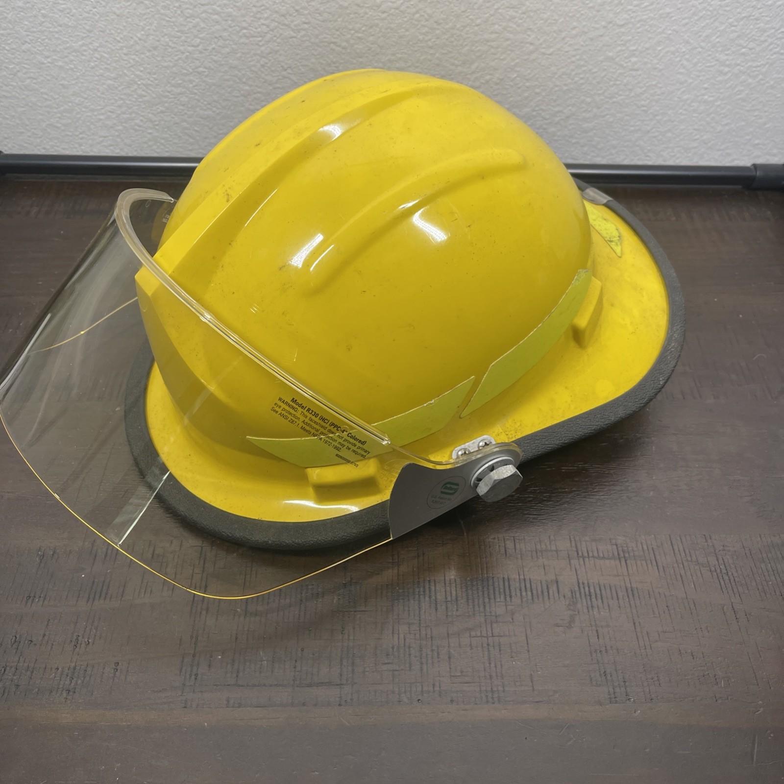 Vintage 1995 Bullard Firedome II Fireman's Firefighter Helmet