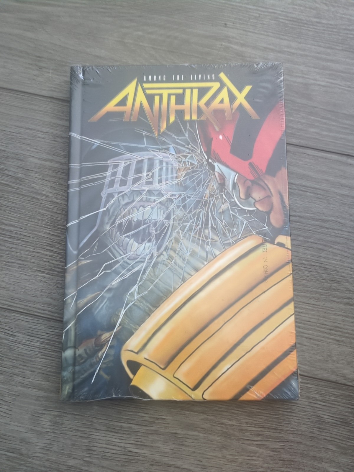 Anthrax - Among The Living Exclusive Judge Dredd Variant Cover HC Z2 Comics