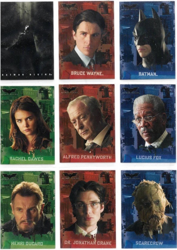 2005 Topps Batman Begins Complete Set of 90 2005 Topps Batman Begins Complete Set of 90