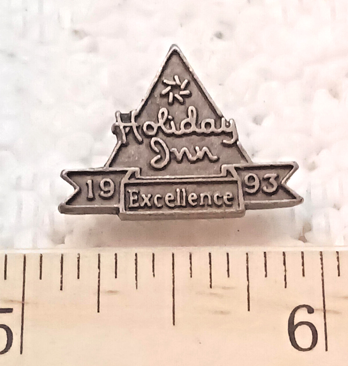 1993 Holiday Inn Hotel Employee Pewter Pin
