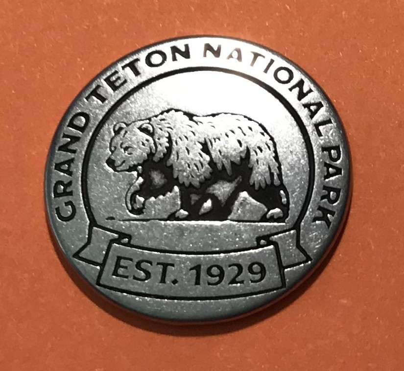 New Design Grand Teton National Park Bear Token New Design Grand Teton National Park Bear Token