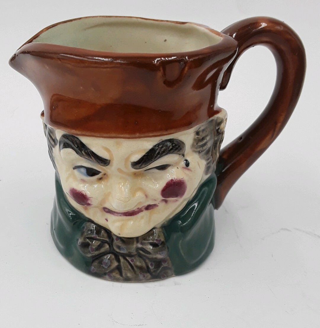 Vintage Japan Toby Mug Character Jug Old Charley 3.5\