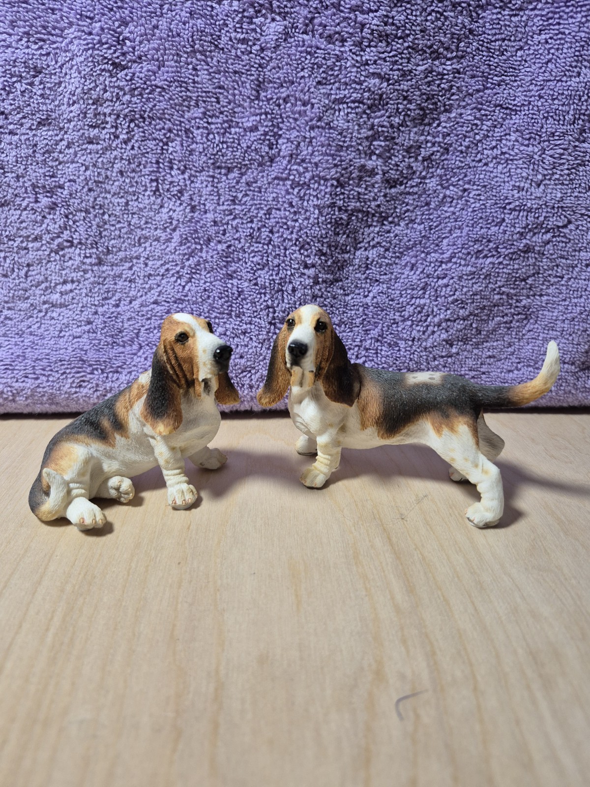 Basset Hound Figurines  