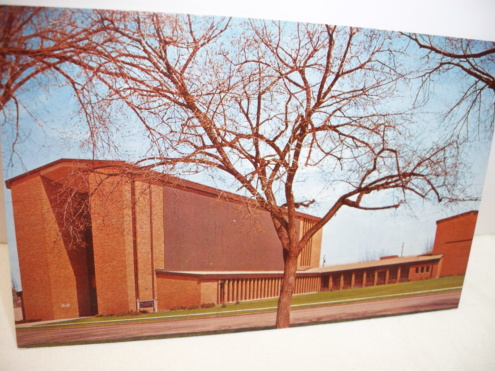 Vintage Postcard First Lutheran Church Williston North Dakota