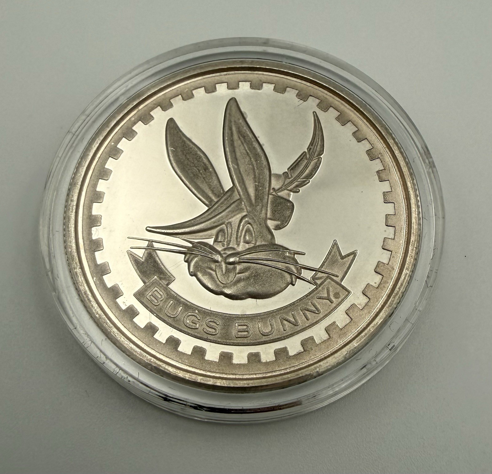 Bugs Bunny 1 oz .999 Silver Round Looney Tunes Robin Hood Warner Bros ULTRA Rare