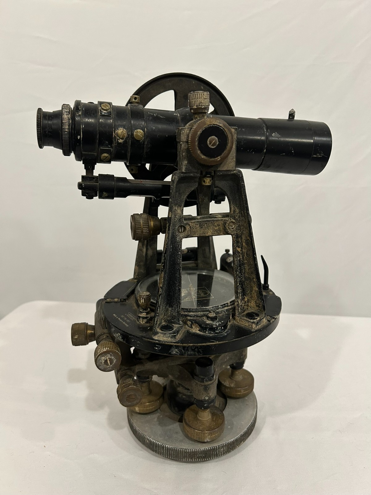 Vintage Fennel Kassel surveying theodolite / transit, No. 116180