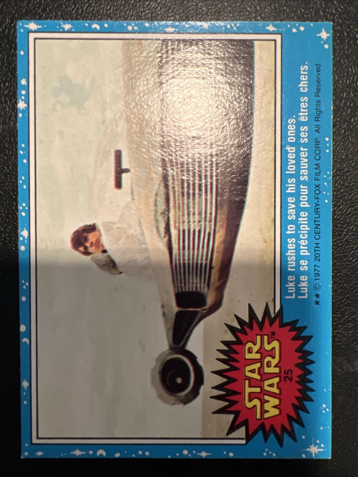 1977 Star Wars O-Pee-Chee OPC Blue Cards  Rare Sharp MINT 25 Grade Me