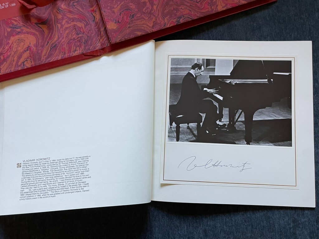 Leonard Bernstein, Dietrich Fischer-Dieskau and more(Signed, Ltd Ed. #237/1000.)