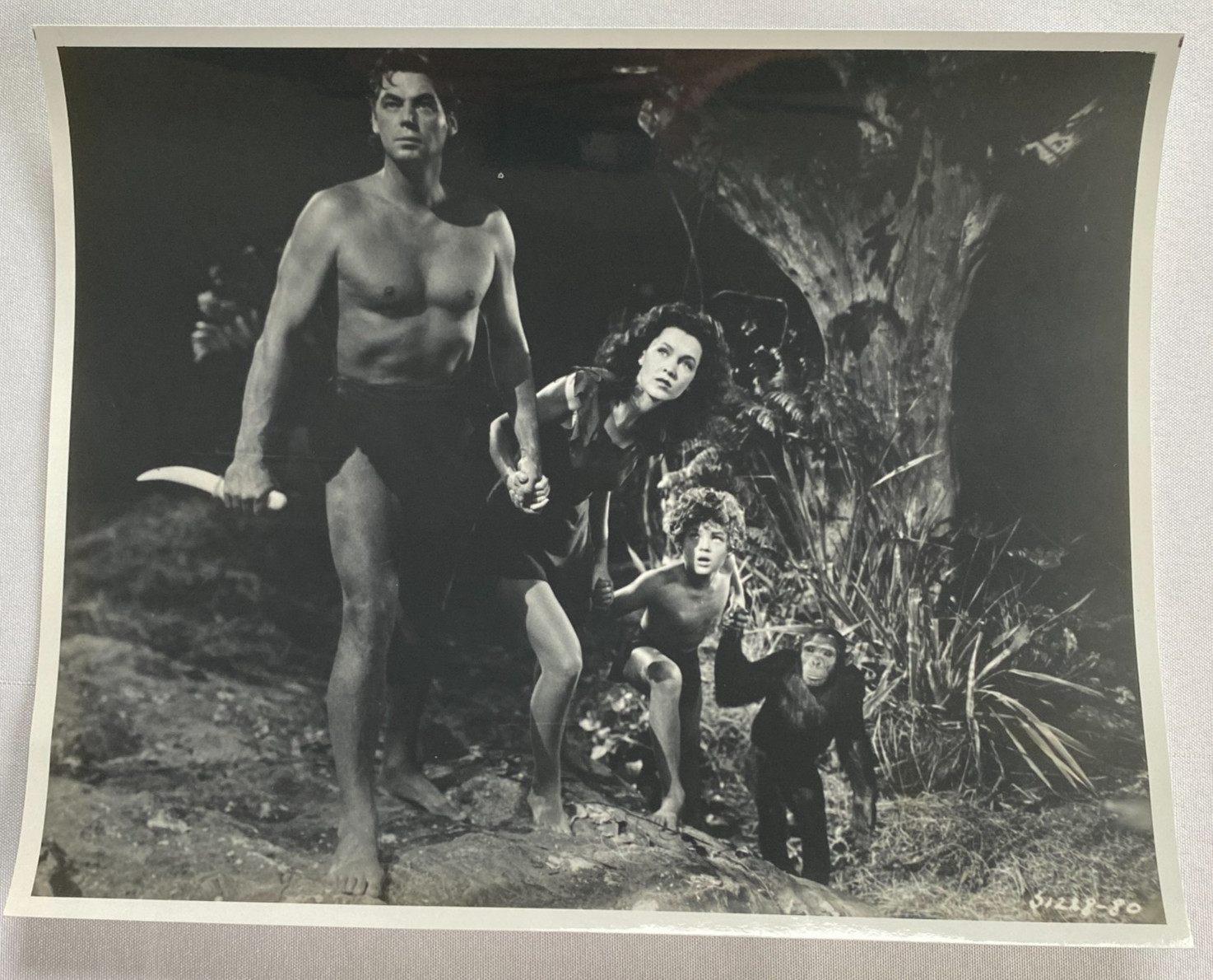 Vtg 1932 Tarzan The Ape Man Johnny Weissmuller Press Photo 8x10 Vtg 1932 Tarzan The Ape Man Johnny Weissmuller Press Photo 8x10