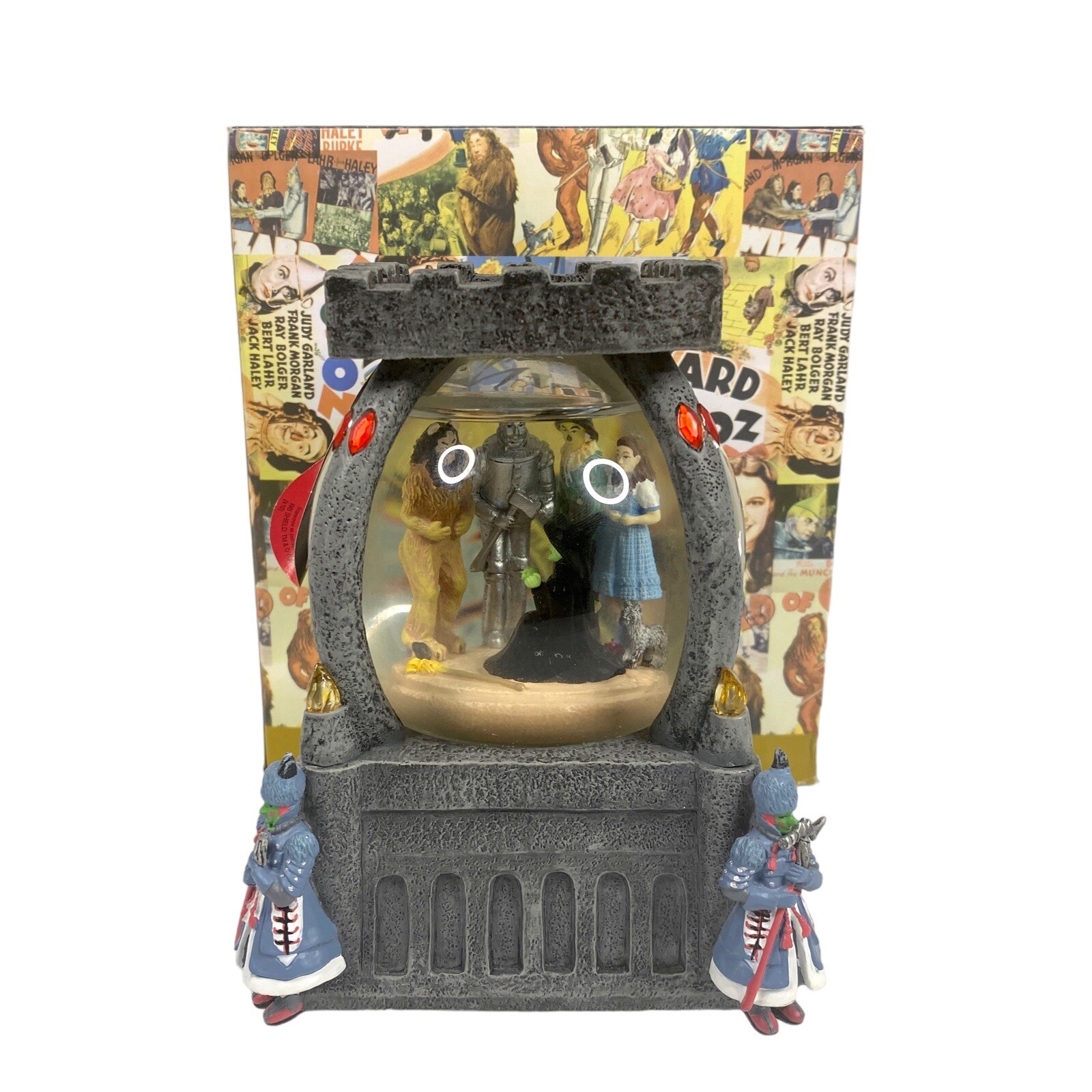 Westland Wizard of Oz Wicked Witch Castle Snow Globe Music Box with Box RARE Westland Wizard of Oz Wicked Witch Castle Snow Globe Music Box with Box RARE