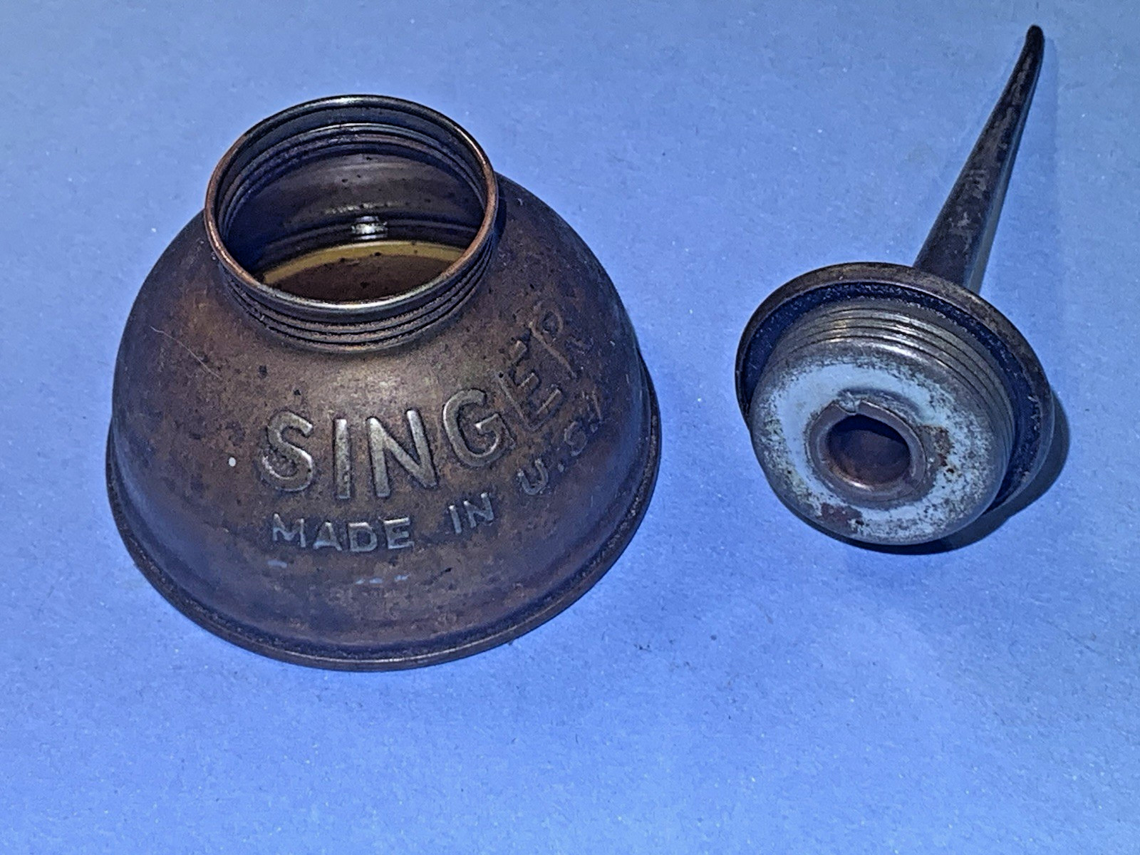 Vintage Thumb Oiler, Singer Sewing Machine, 6\