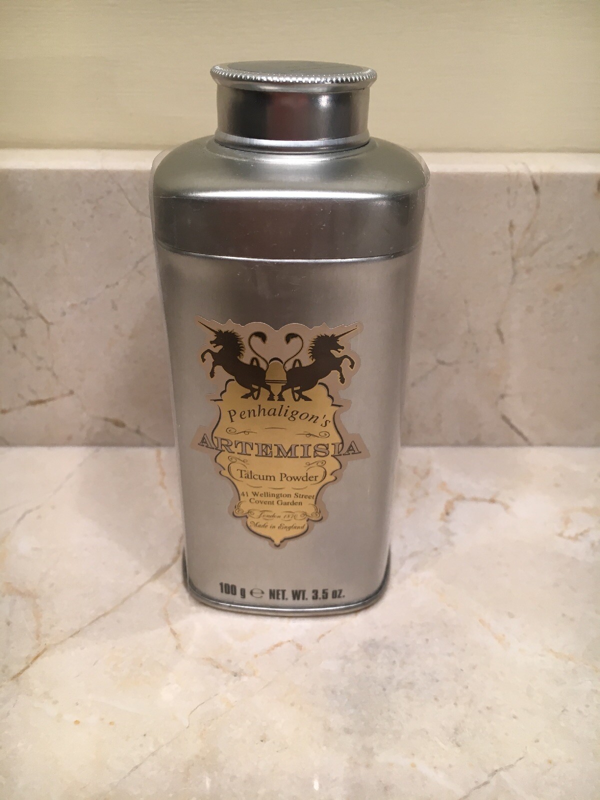 Penhaligon's Artemisia Talcum Powder 3.5 fl oz for Men Made in England New 