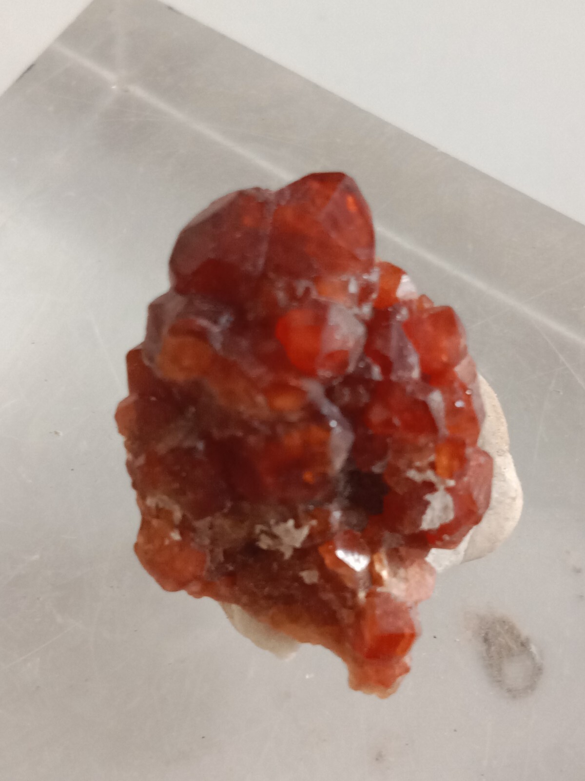 30 cts Natural most likely red Garnet Crystal Specimen from bajawar kpkPakistan.