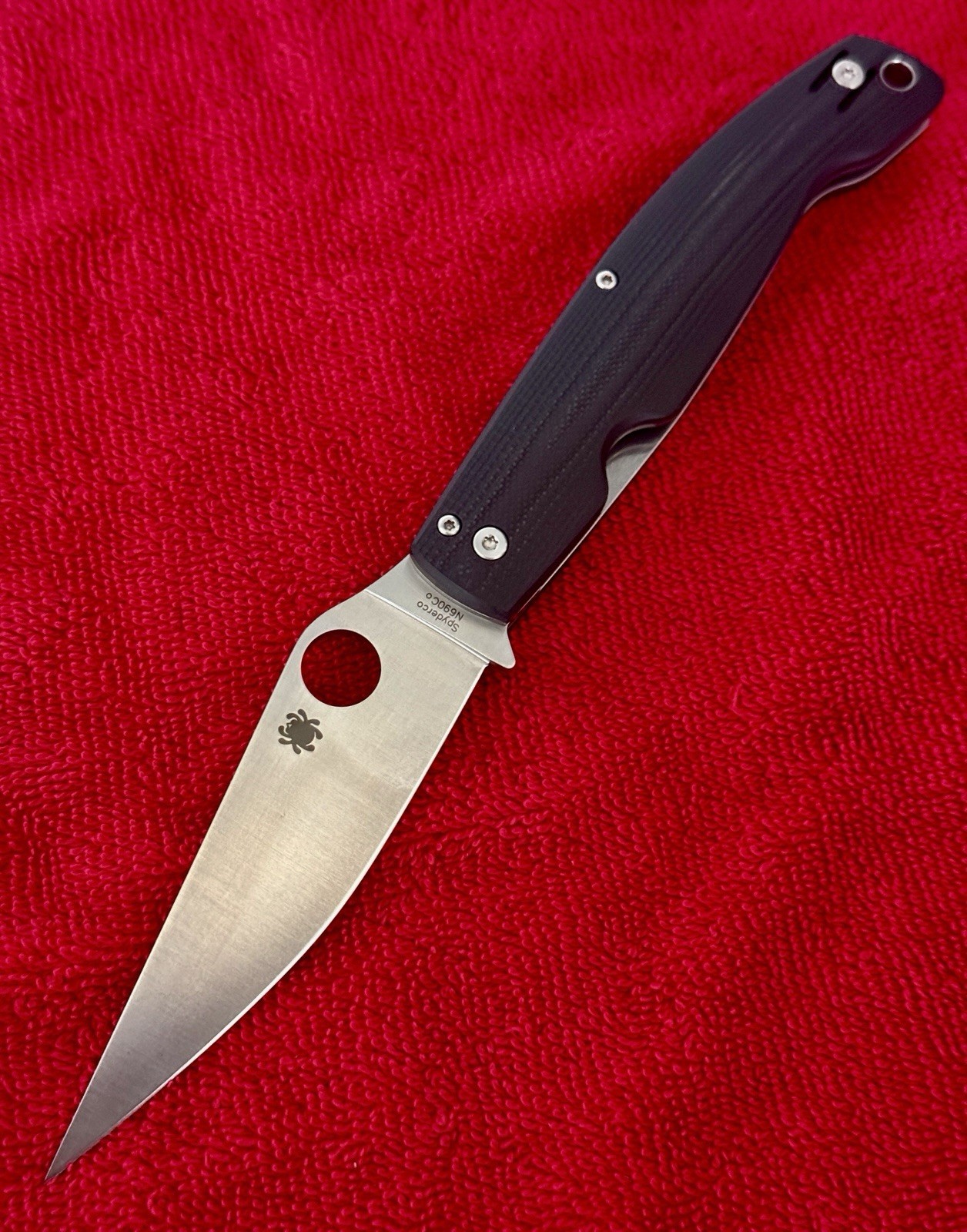 Spyderco Pattada C204GP N690Co G10 Italian Folder Pocket Knife New In Box Rare