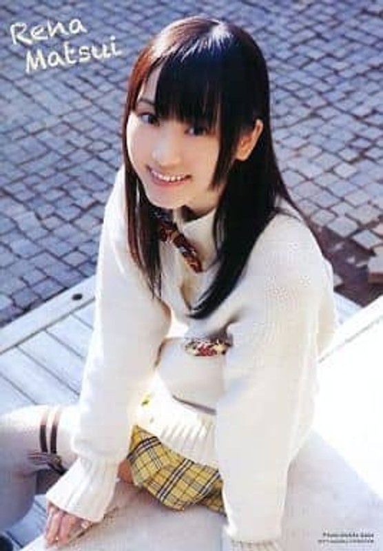 SKE48 Rena Matsui B5 Scented Bath Poster Schoolgirl Ver. Japan