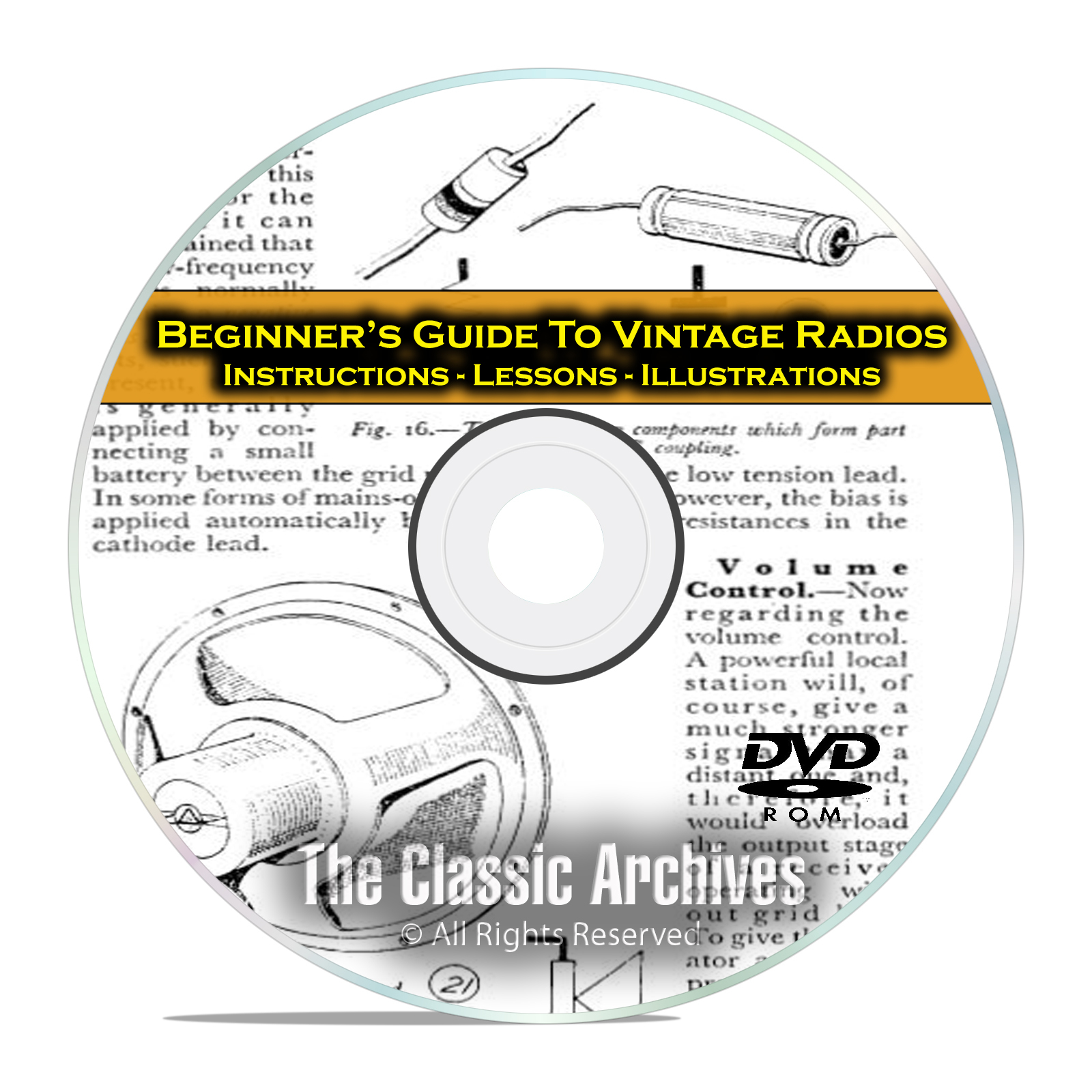 How to Repair Vintage Radios - Beginners Novice Instructional Guide Books CD C10