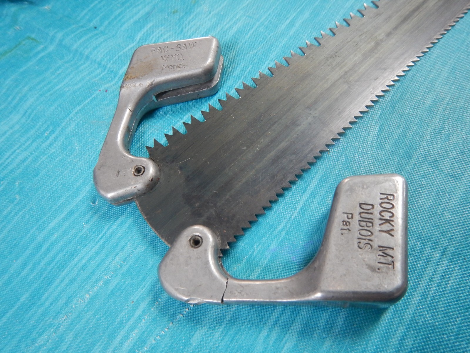 Broken Vintage Rocky MT Pac-Saw Mountain Pack Saw With Case