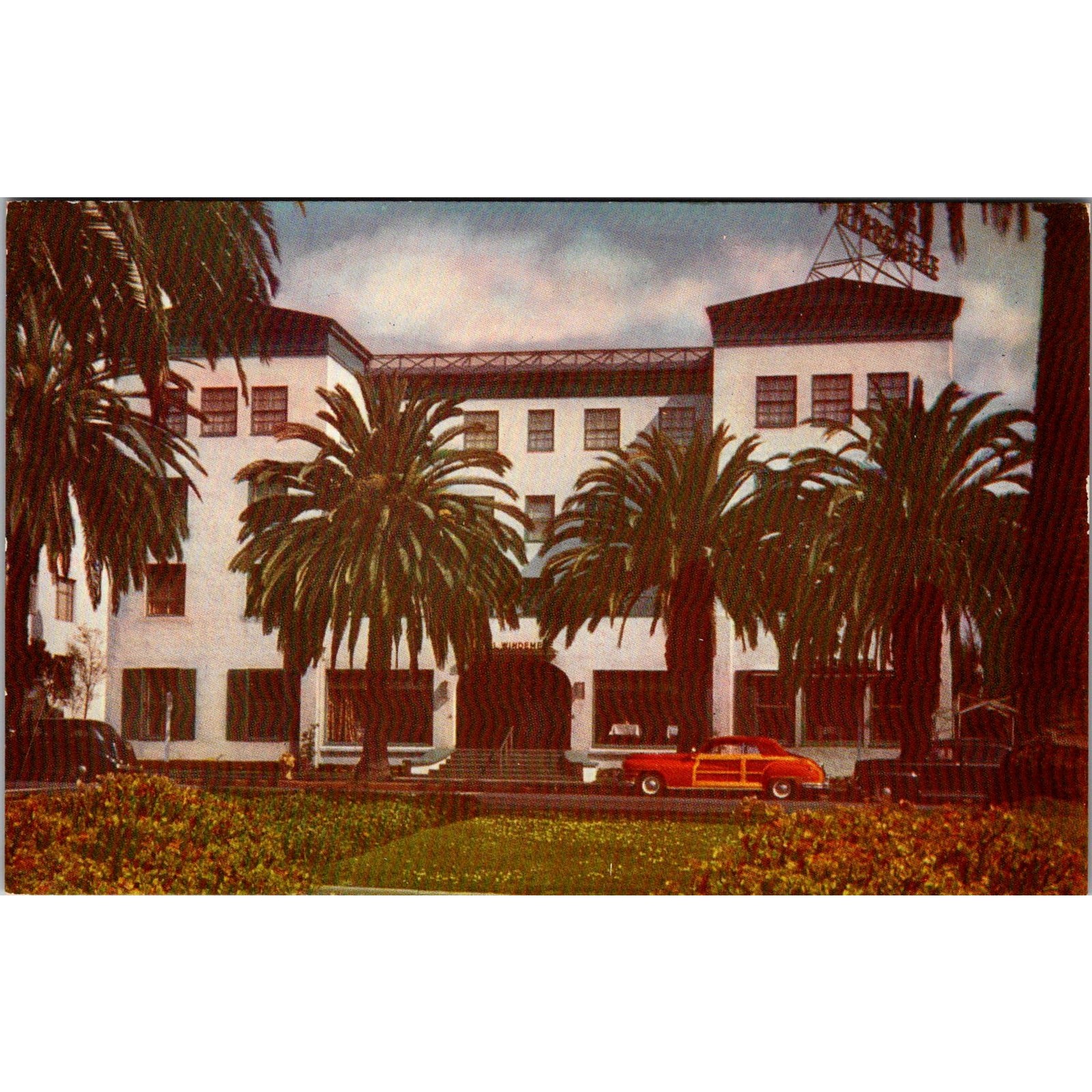 Beautiful Hotel Windemere The Palisades Santa Monica CA Vintage Postcard SP7-12